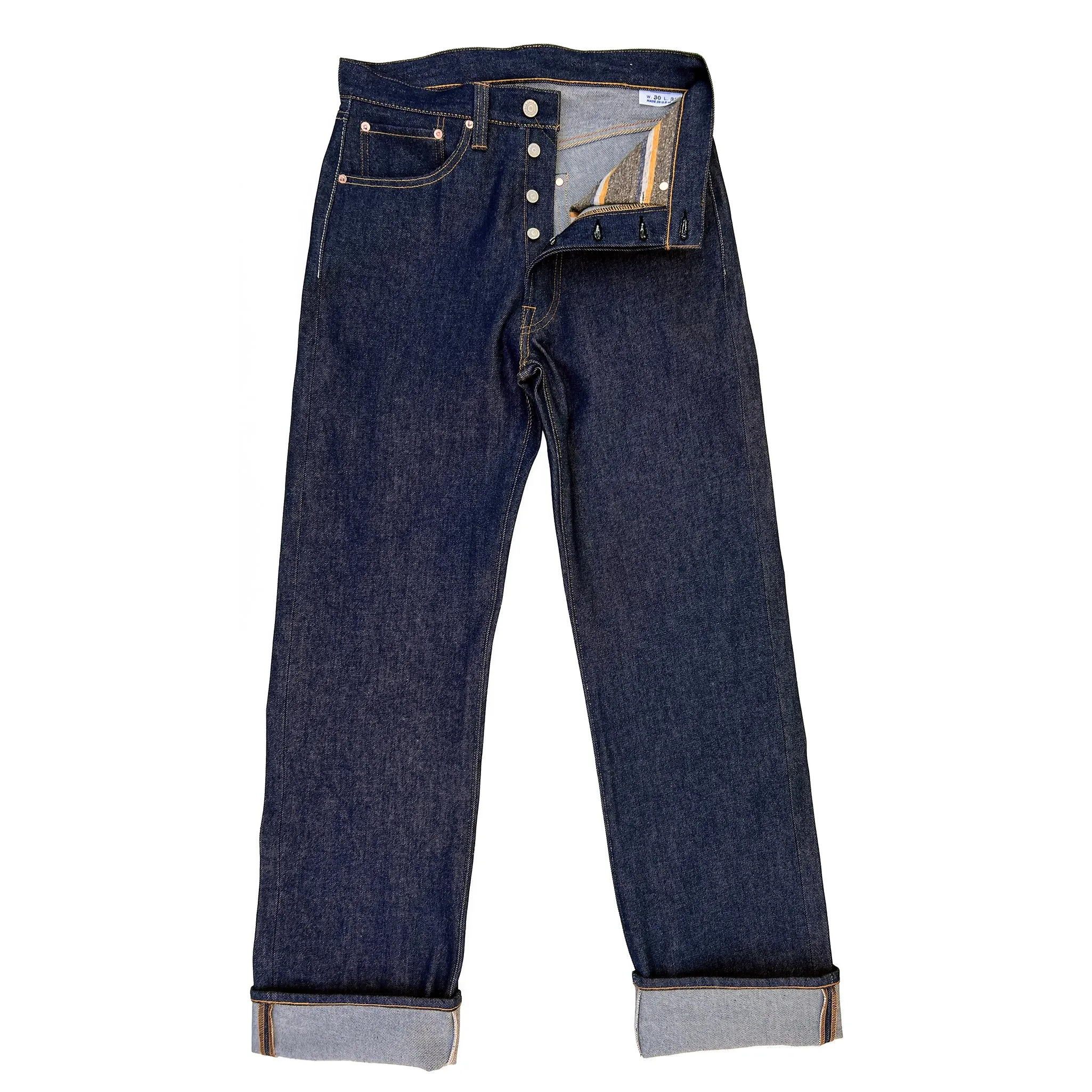 Californian Lot.44WL "Wide Loom" Buckle Back sold by Mister Freedom product image thumbnail 2