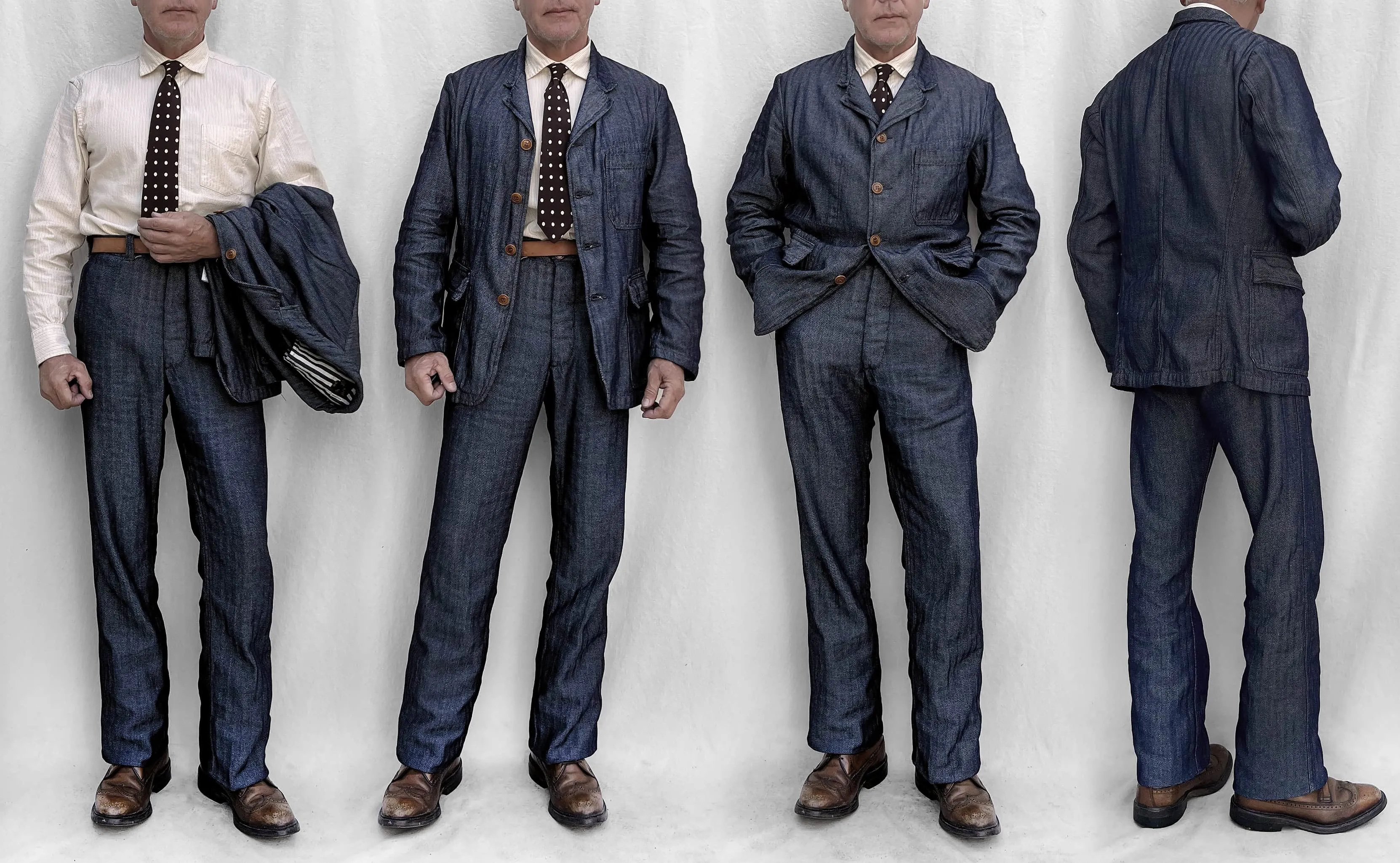 Sportsman Chinos - Indigo HBT sold by Mister Freedom product image thumbnail 4