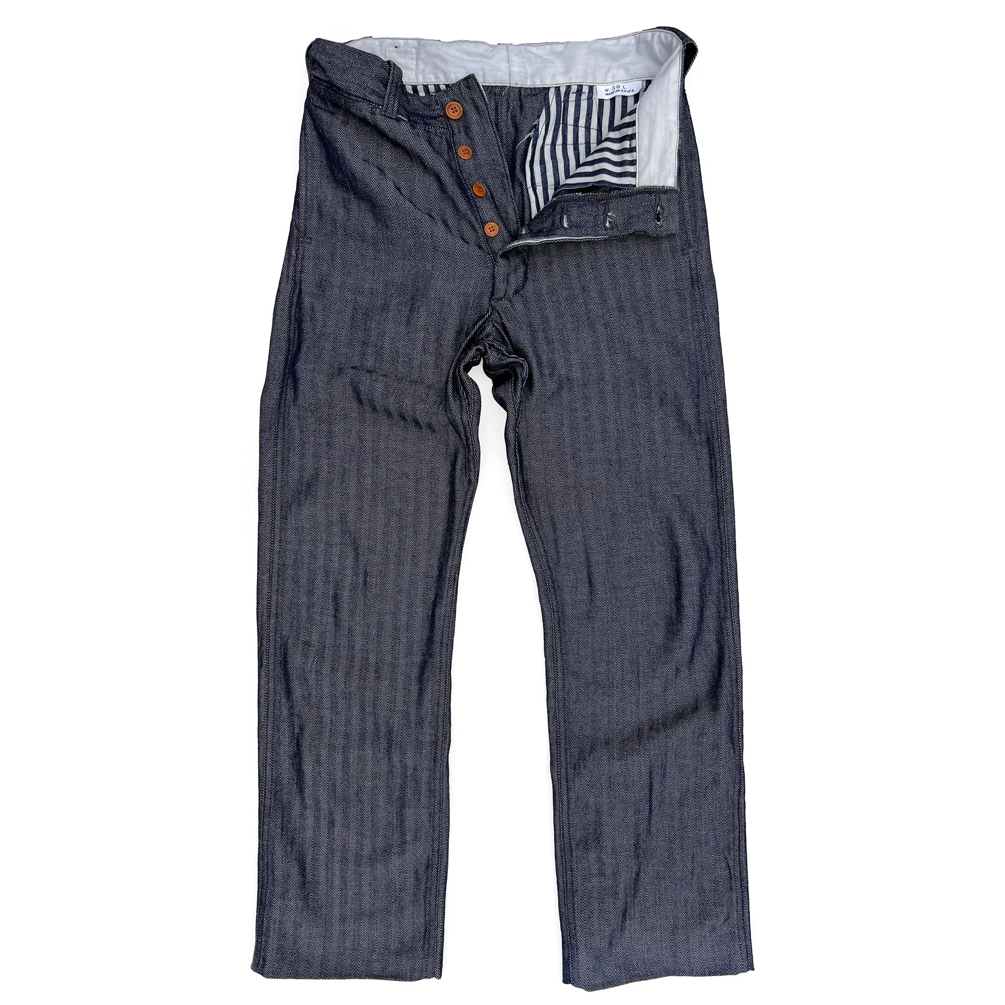 Sportsman Chinos - Indigo HBT sold by Mister Freedom product image thumbnail 2