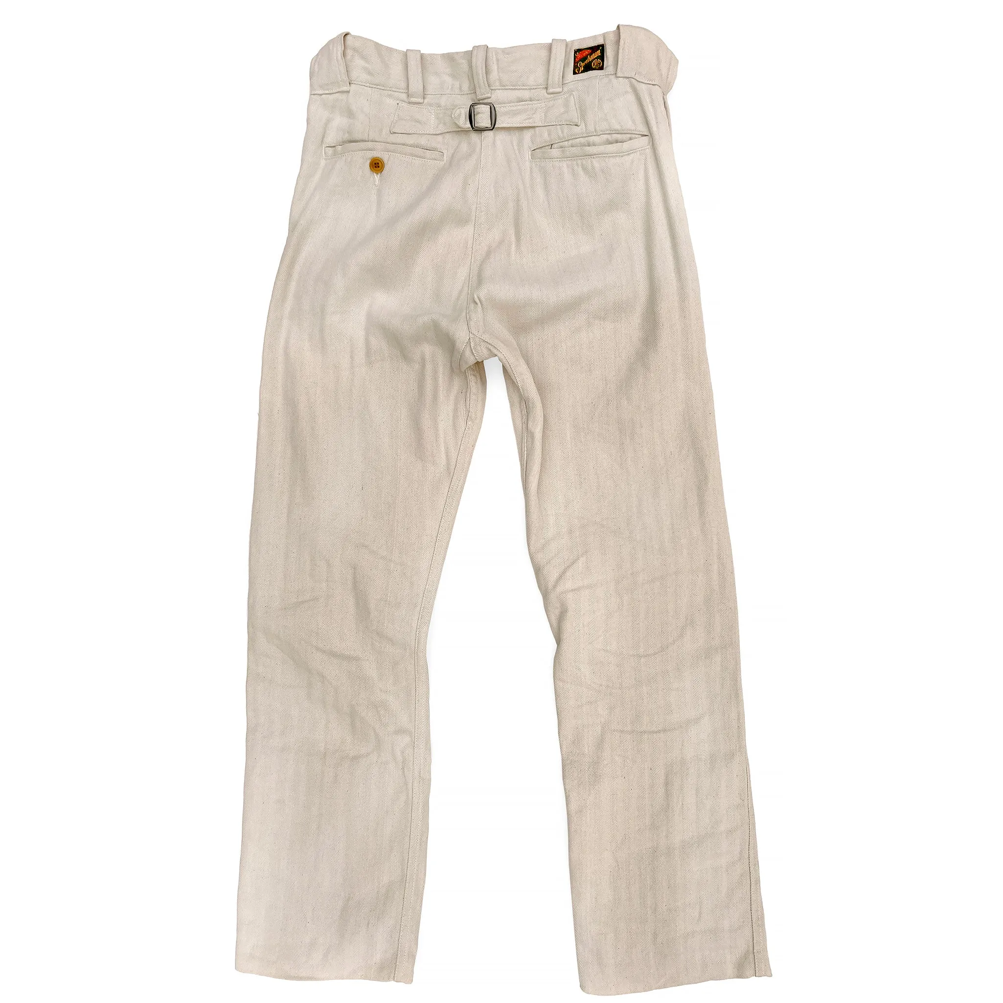Sportsman Chinos - Ivory HBT sold by Mister Freedom product image thumbnail 3