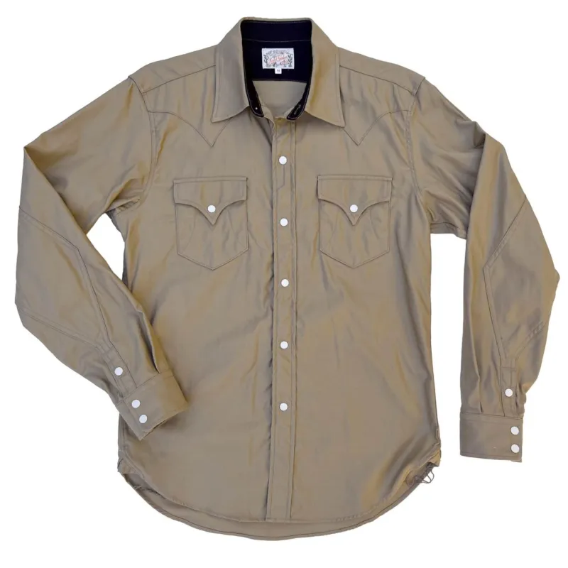 Dude Rancher Cotton Sateen - Sandstone made by Mister Freedom