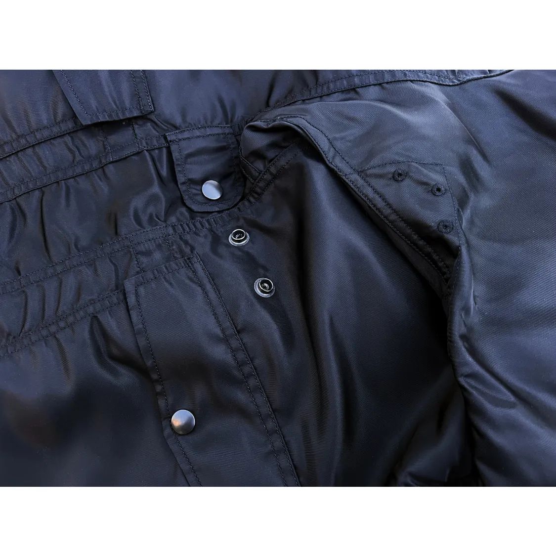 One-Zero Smock - Black Nylon sold by Mister Freedom product image thumbnail 4