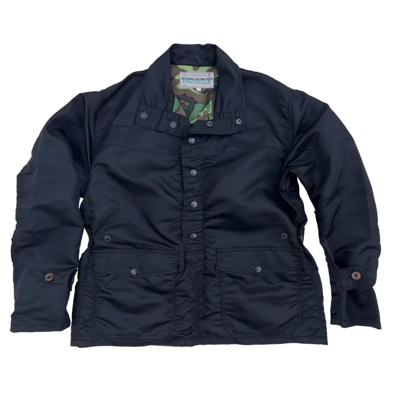 One-Zero Smock - Black Nylon made by Mister Freedom