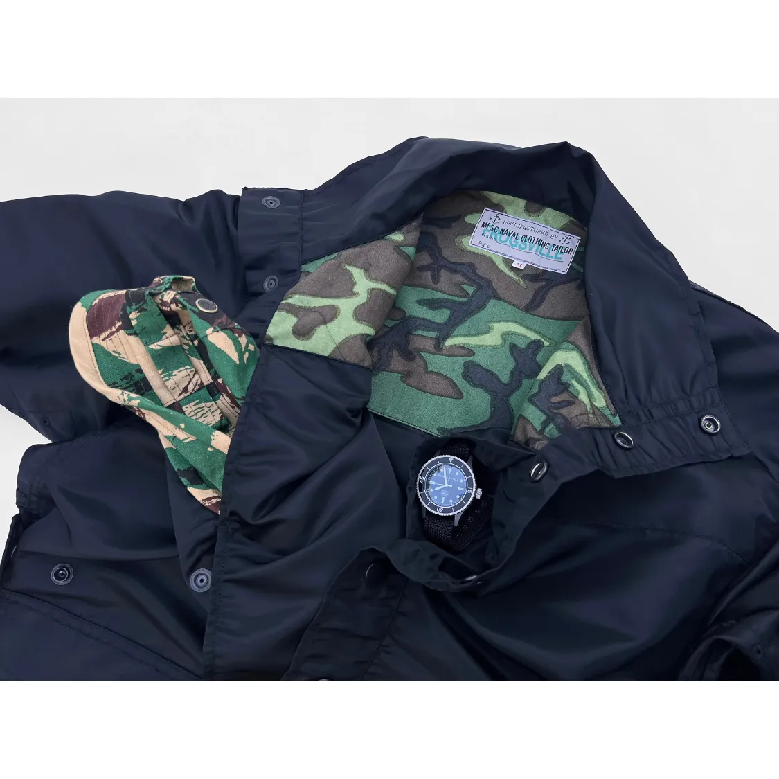 One-Zero Smock - Black Nylon sold by Mister Freedom product image thumbnail 3