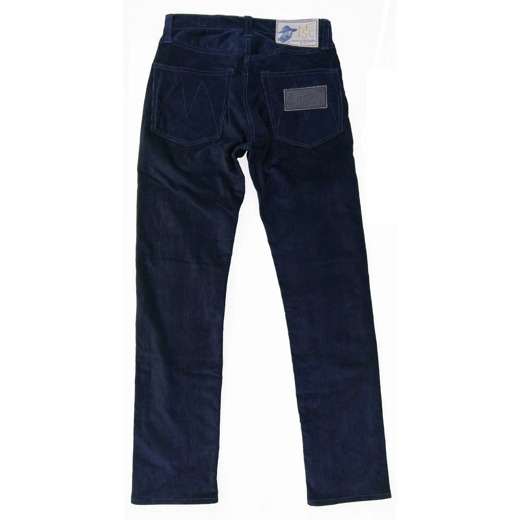 Californian Lot674 - Indigo Corduroy (Slim Leg) sold by Mister Freedom product image thumbnail 5