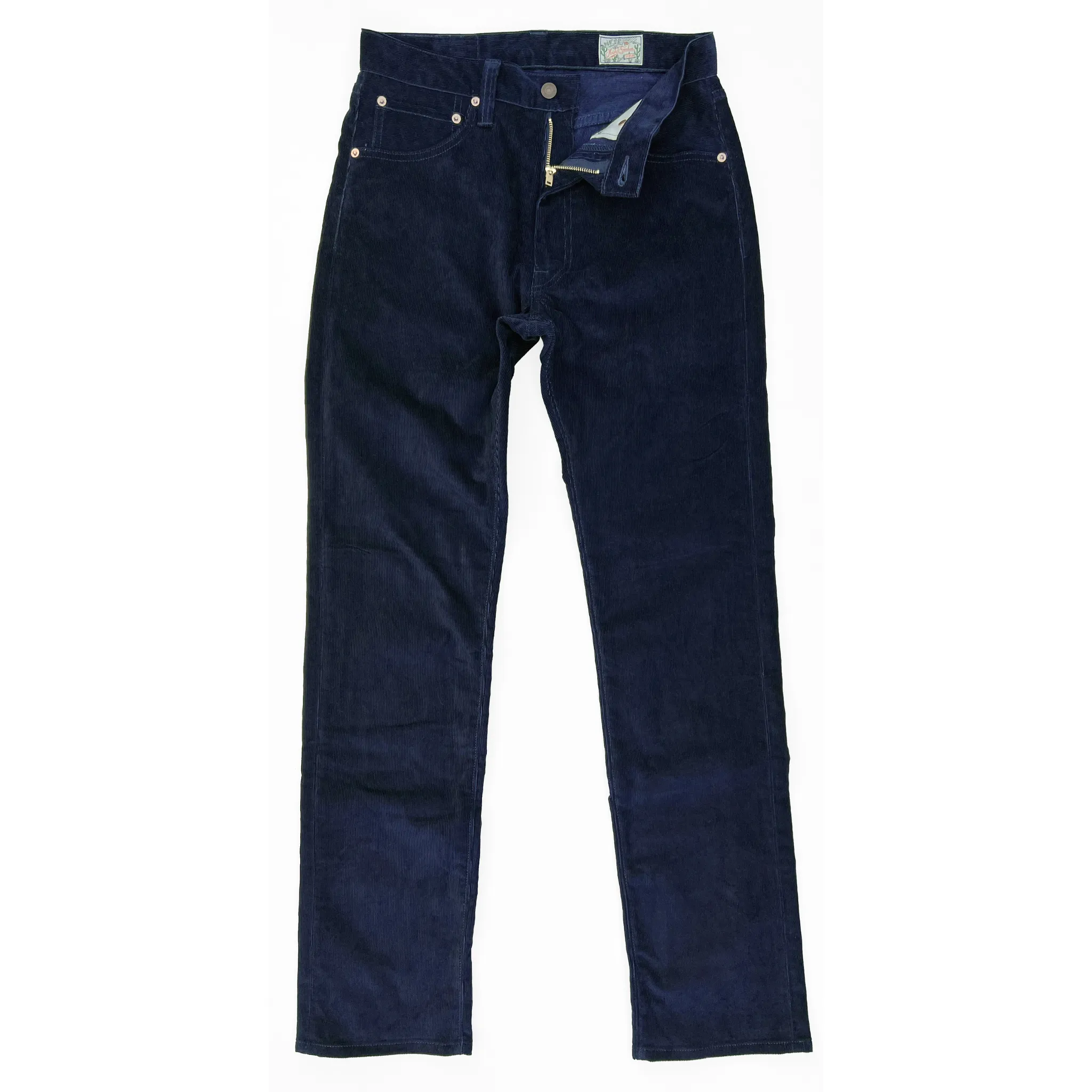 Californian Lot674 - Indigo Corduroy (Slim Leg) sold by Mister Freedom