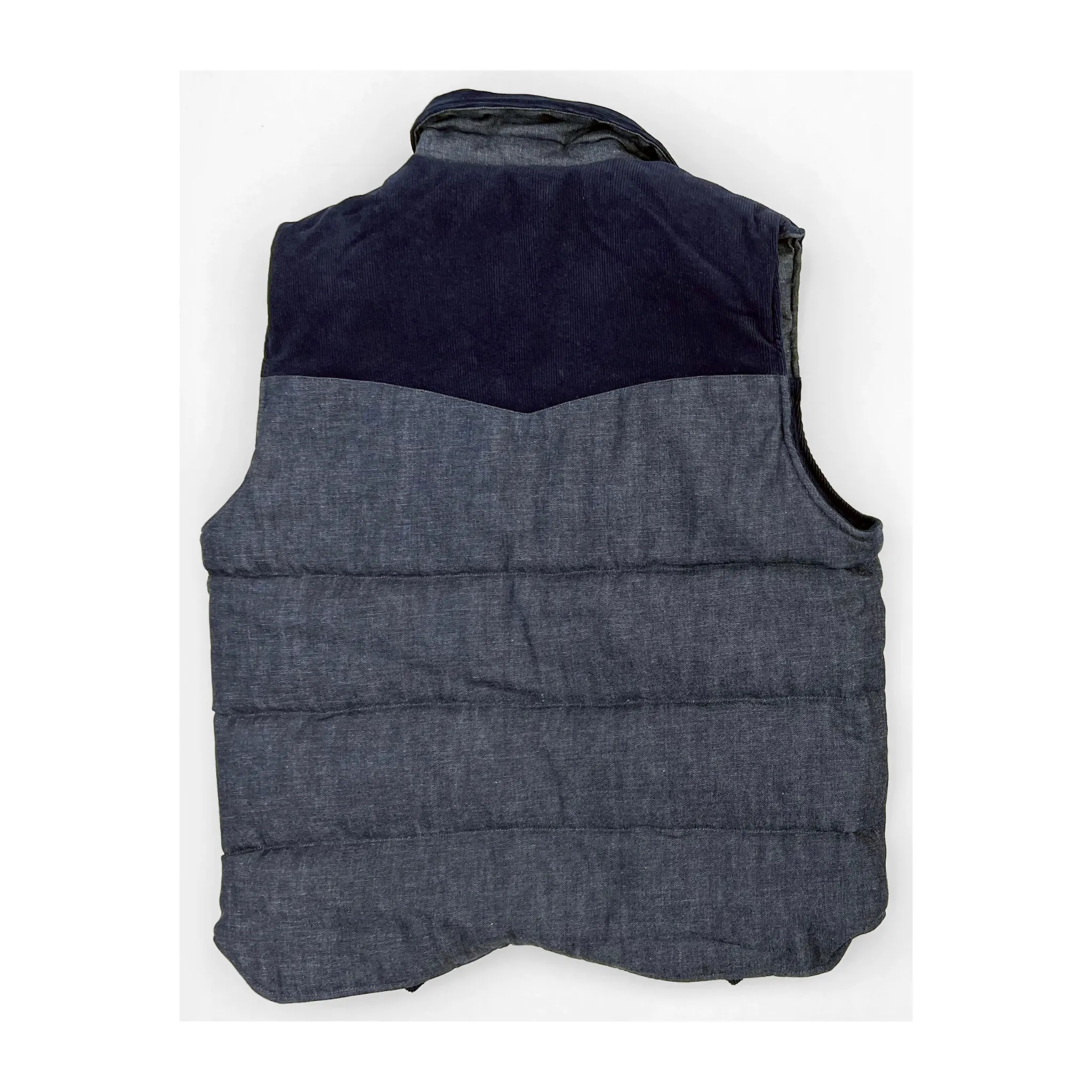 Sonny Puffer Vest - Navy sold by Mister Freedom product image thumbnail 5