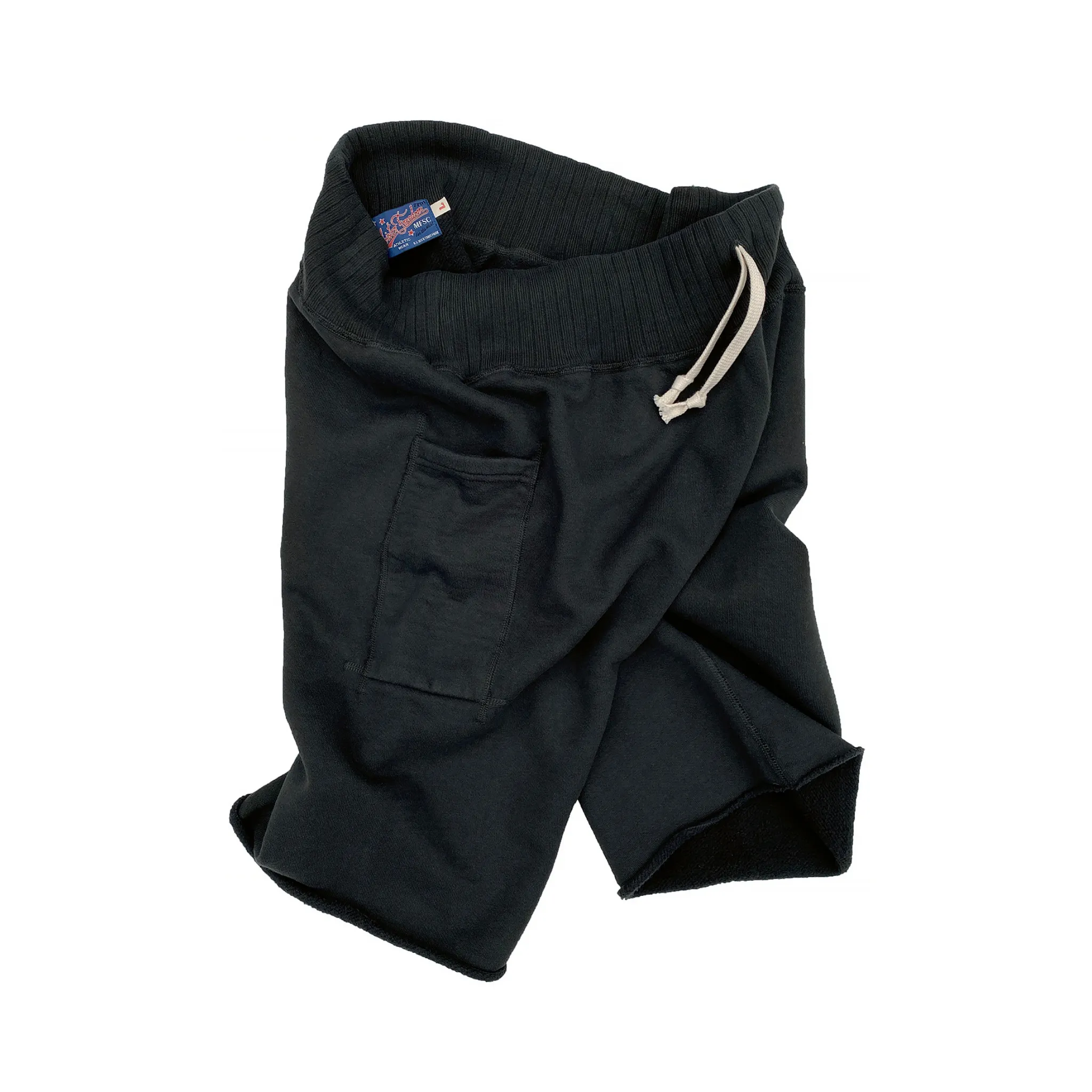 SWEATPANTS CUT-OFFS - Black sold by Mister Freedom product image thumbnail 3