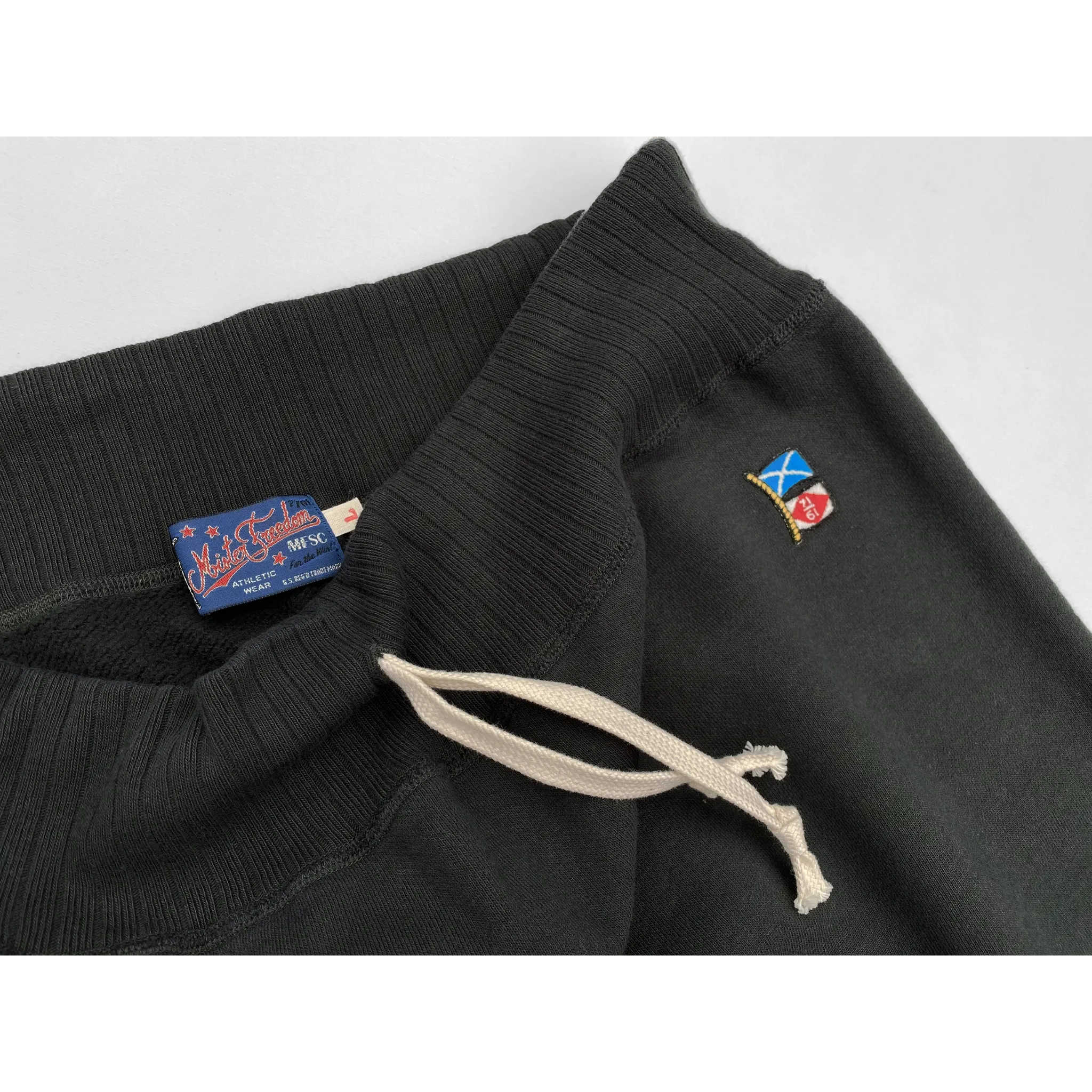SWEATPANTS CUT-OFFS - Black sold by Mister Freedom product image thumbnail 2