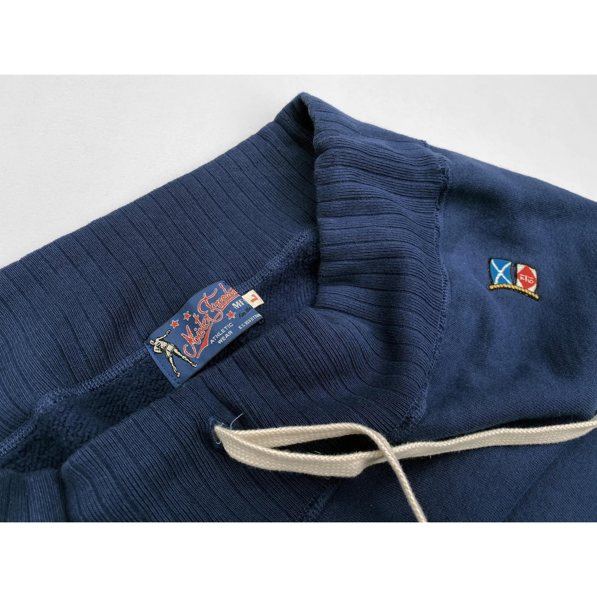 SWEATPANTS CUT-OFFS - Prussian Blue sold by Mister Freedom product image thumbnail 2