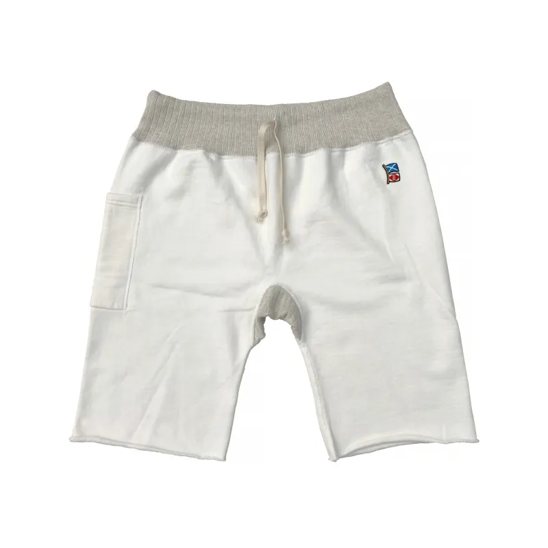 SWEATPANTS CUT-OFFS - White made by Mister Freedom