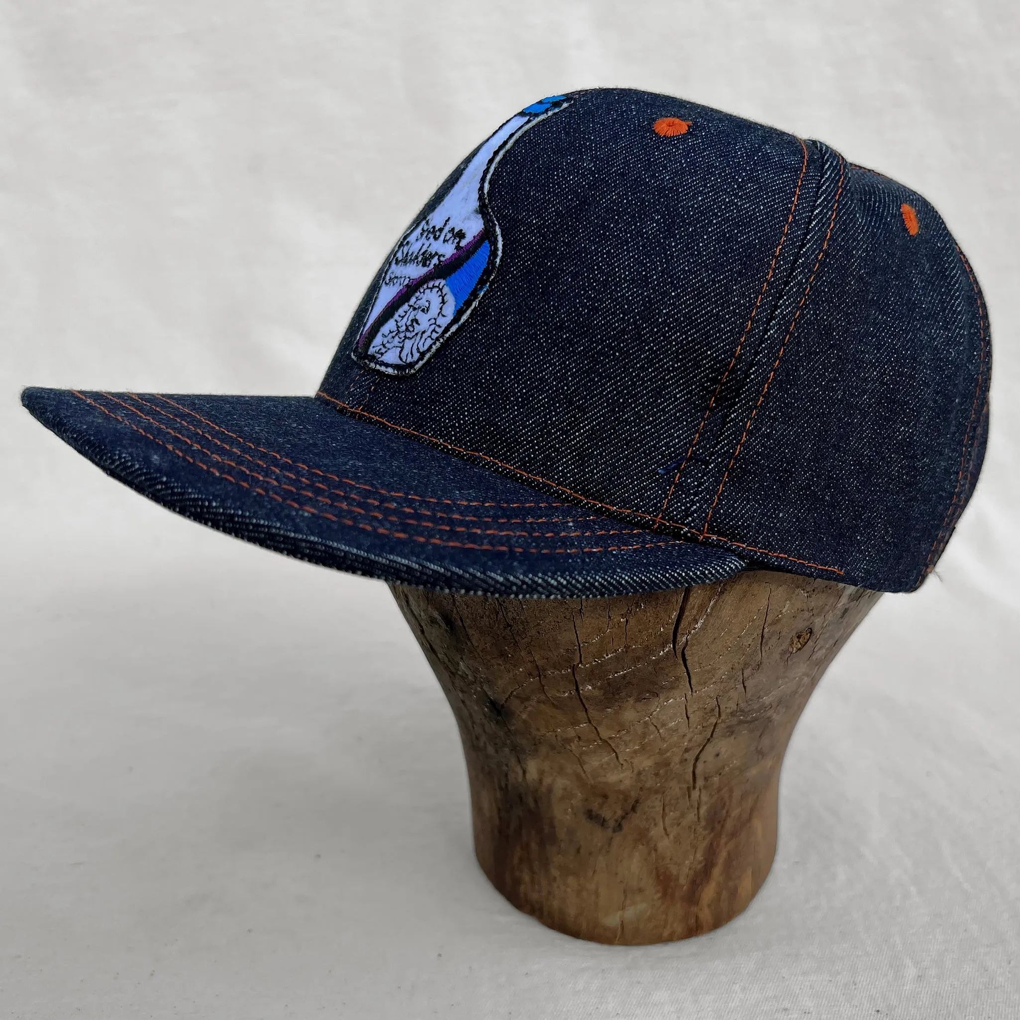 Snapback Cap 6P - NOS Cone Denim Lot.16 sold by Mister Freedom product image thumbnail 2
