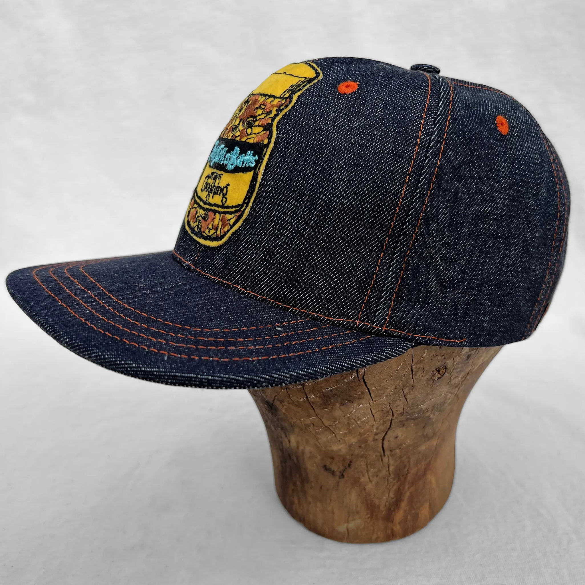 Snapback Cap 6P - NOS Cone Denim Lot.12 sold by Mister Freedom product image thumbnail 2