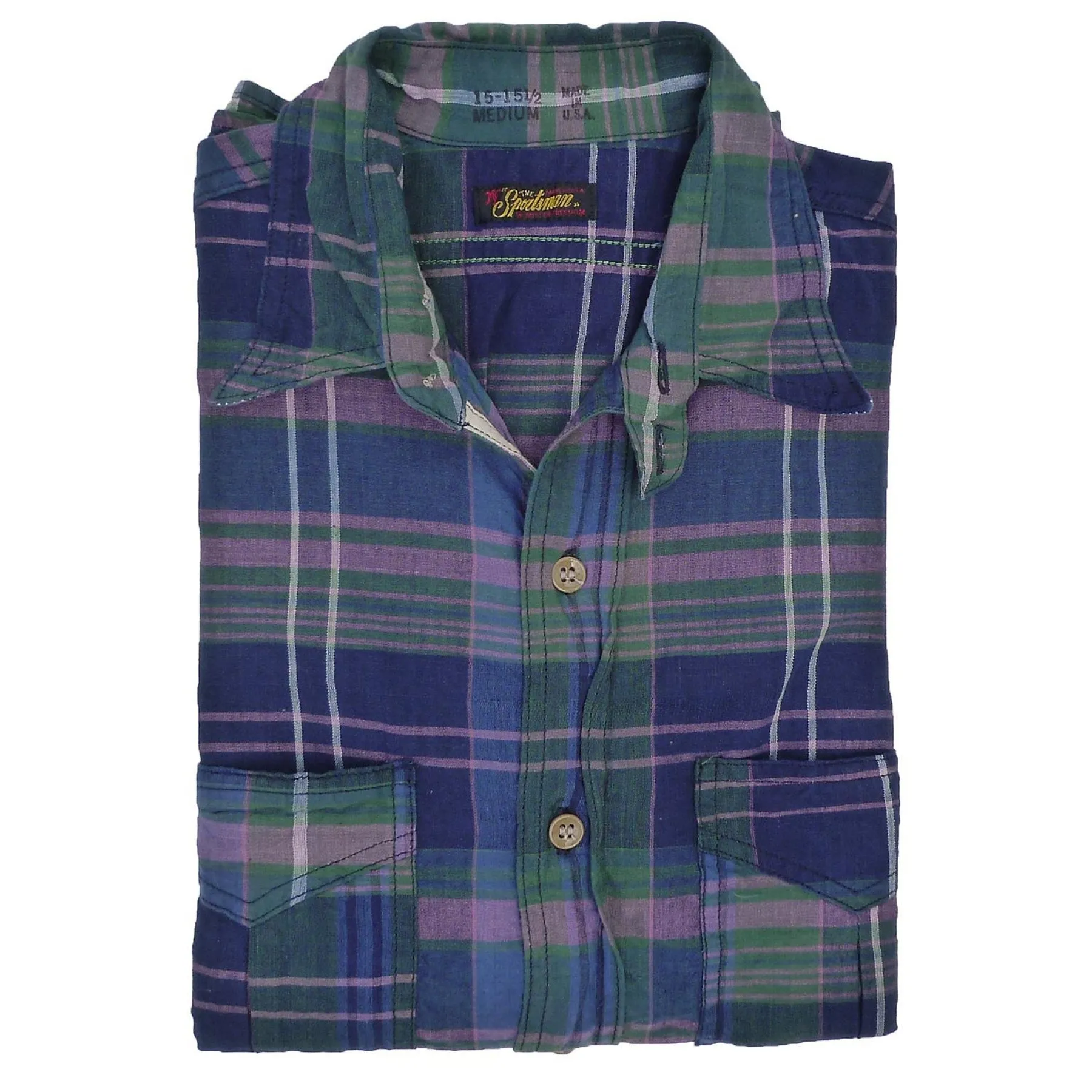 Ranger Shirt Lot 77 NOS Madras sold by Mister Freedom