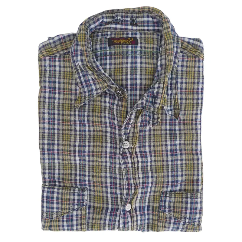 Ranger Shirt Lot 6 NOS Madras made by Mister Freedom