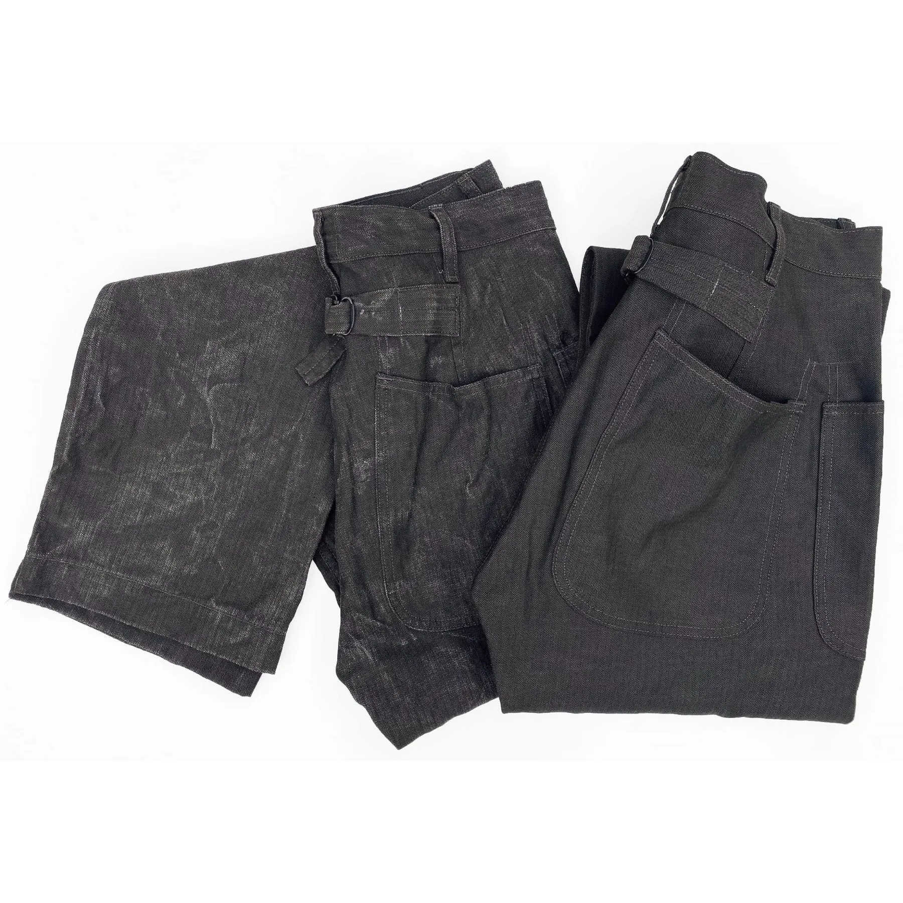 Topsiders - NOS Gunpowder HBT sold by Mister Freedom product image thumbnail 2