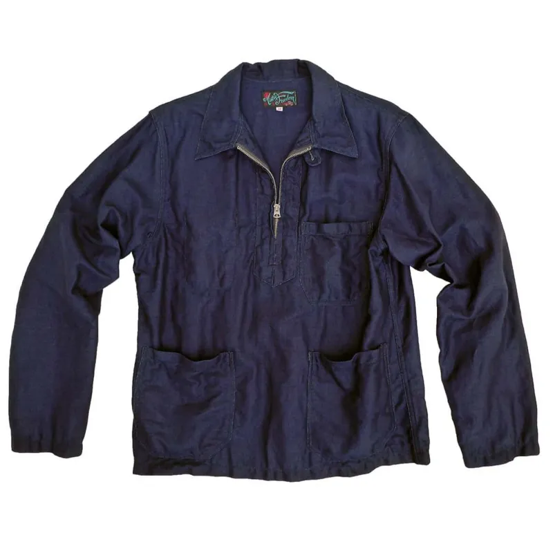 Longshoreman Shirt - Indigo HBT made by Mister Freedom