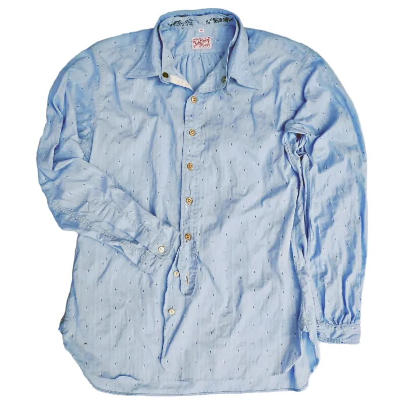 Chemise Fantaisie - Bleu - Warehouse - Last One - Size 35 made by Mister Freedom
