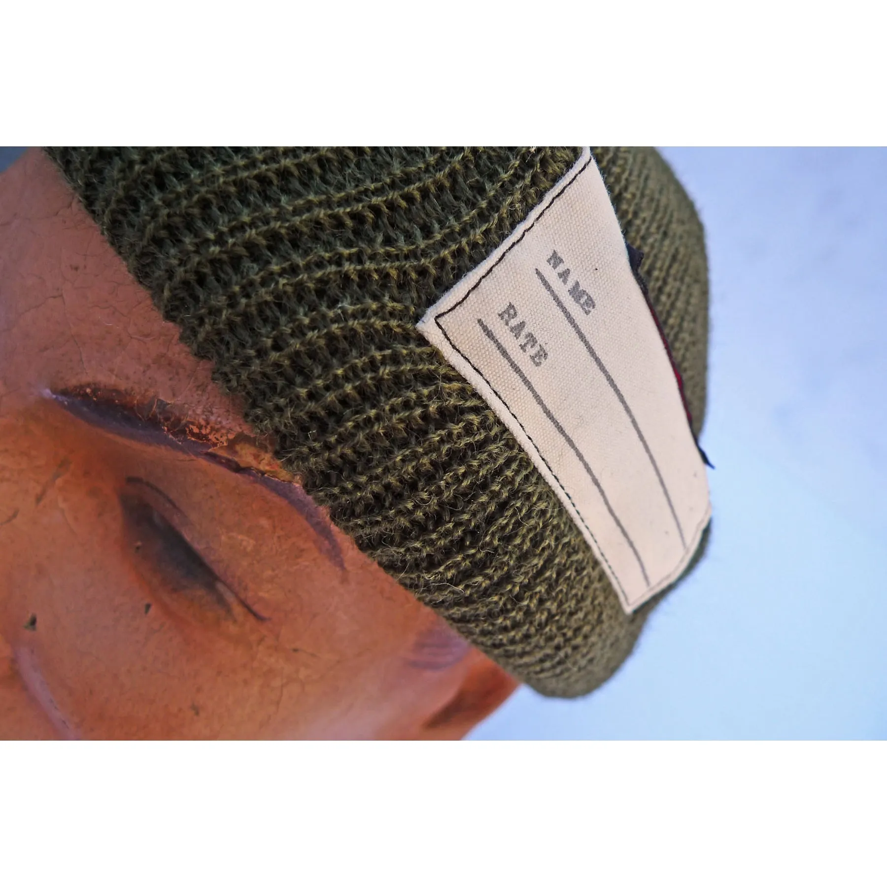 Watch Cap - Olive sold by Mister Freedom product image thumbnail 3