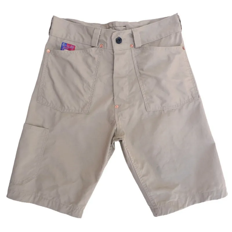 Shipyard Shorts - Khaki - Warehouse - Last One - 28 made by Mister Freedom