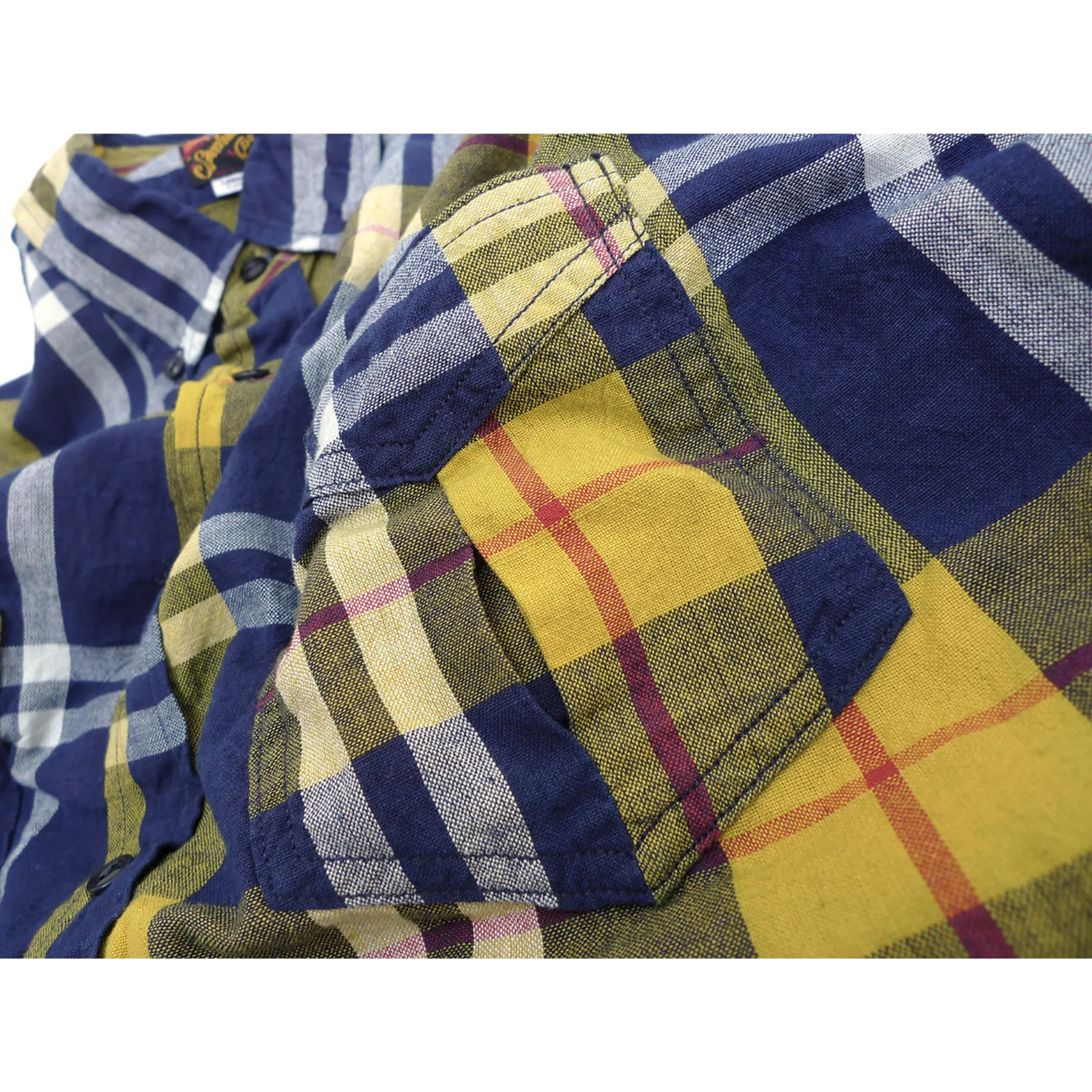 Berkeley Pull Over Shirt - Safron sold by Mister Freedom product image thumbnail 5