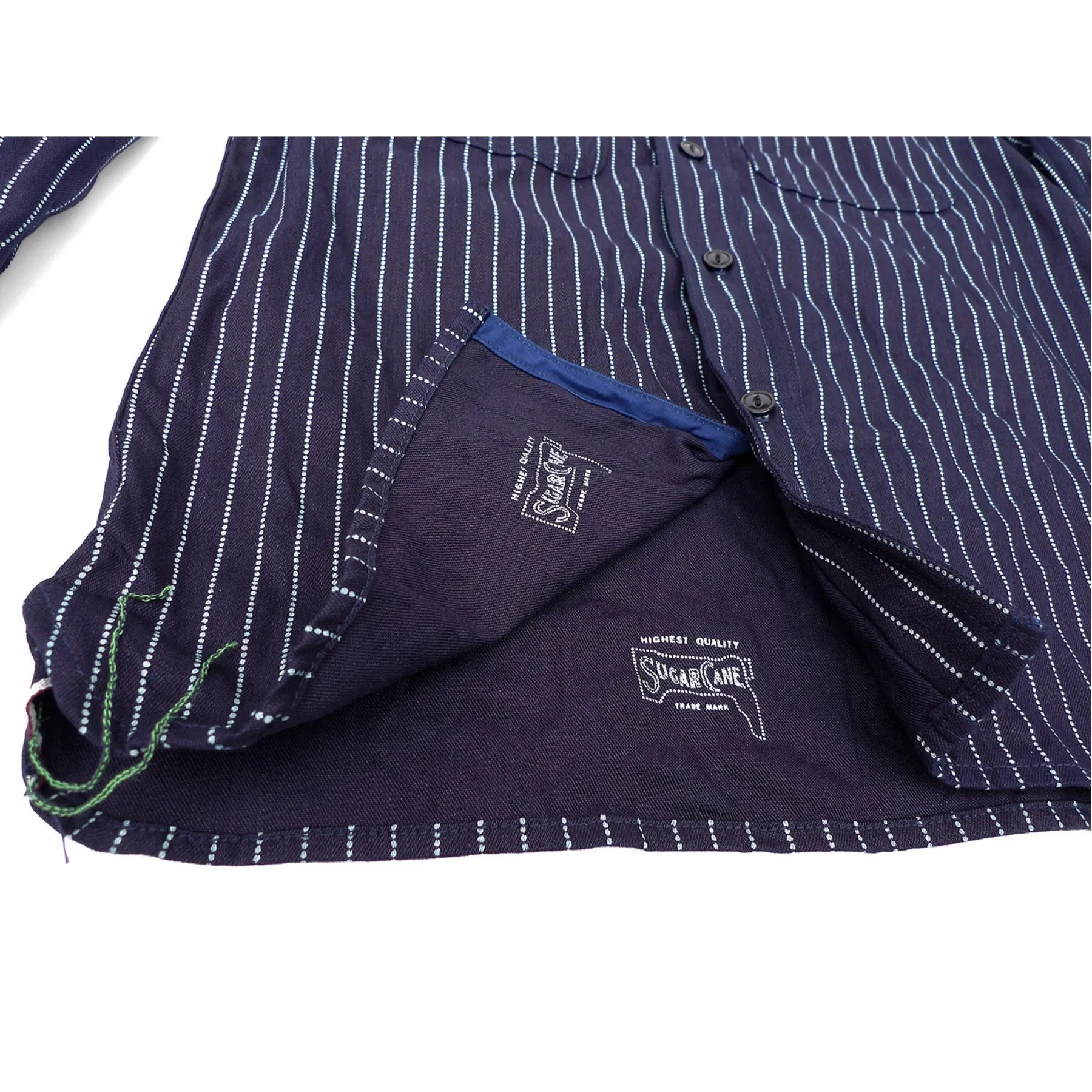 Workman Shirt - Indigo Wabash - Warehouse - Last One - Size Small sold by Mister Freedom product image thumbnail 5