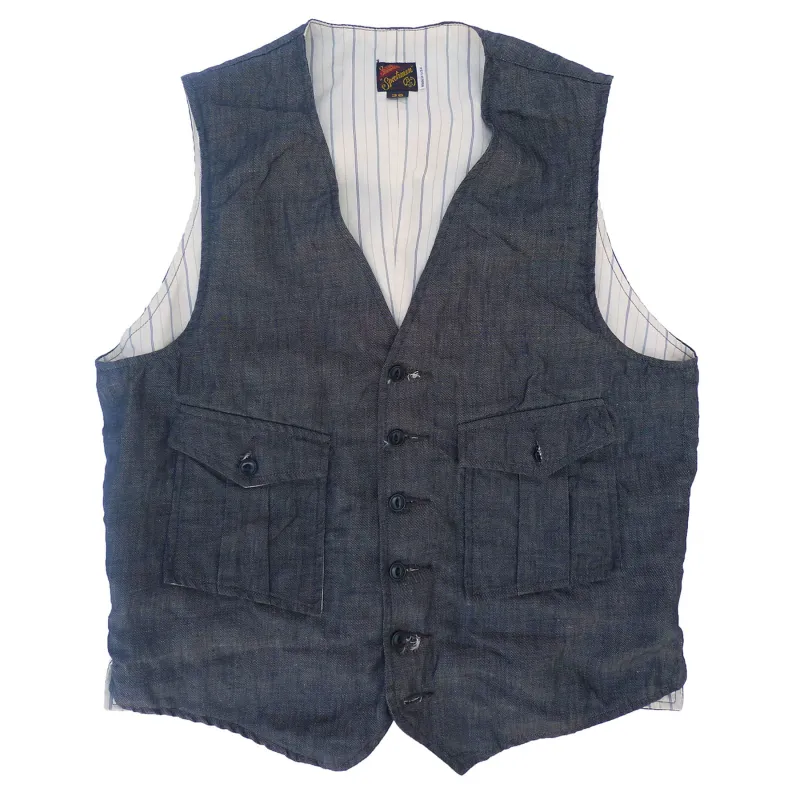 Continental Vest - Charcoal made by Mister Freedom