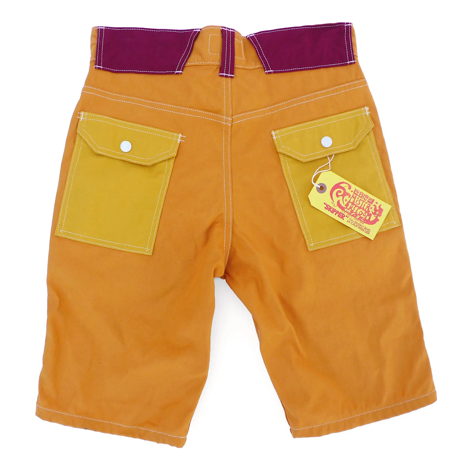 Manureva Deck Shorts - Orange Tutti Frutti sold by Mister Freedom product image thumbnail 2