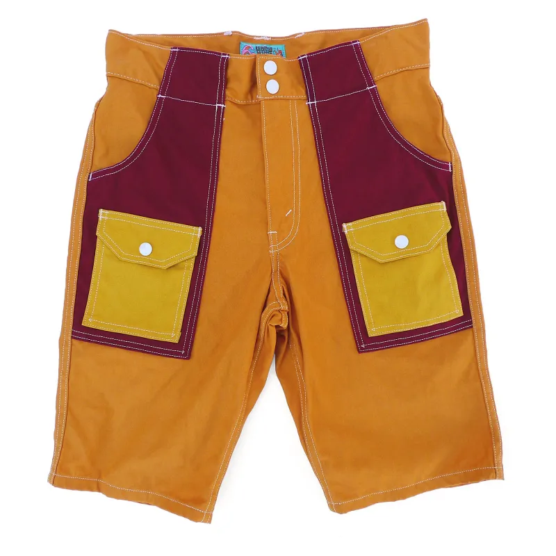 Manureva Deck Shorts - Orange Tutti Frutti made by Mister Freedom