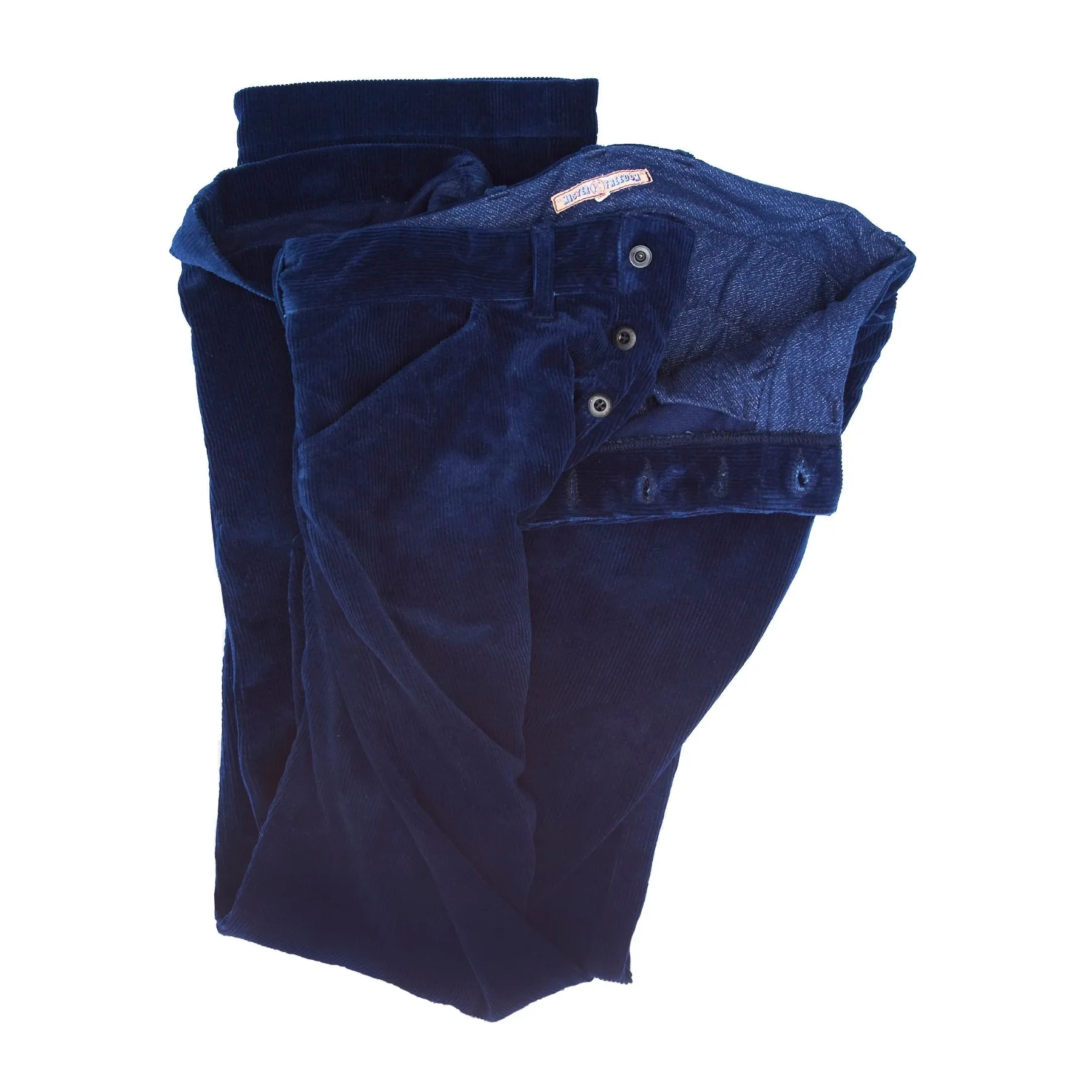 El Americano Trousers - Indigo Corduroy - Warehouse sold by Mister Freedom product image thumbnail 5