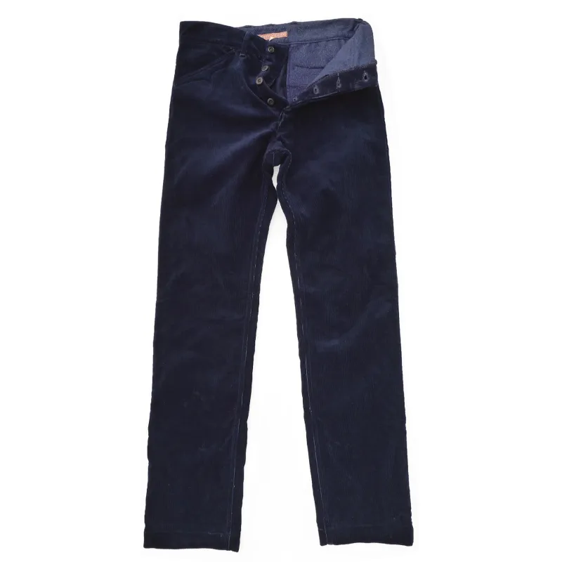 El Americano Trousers - Indigo Corduroy - Warehouse made by Mister Freedom