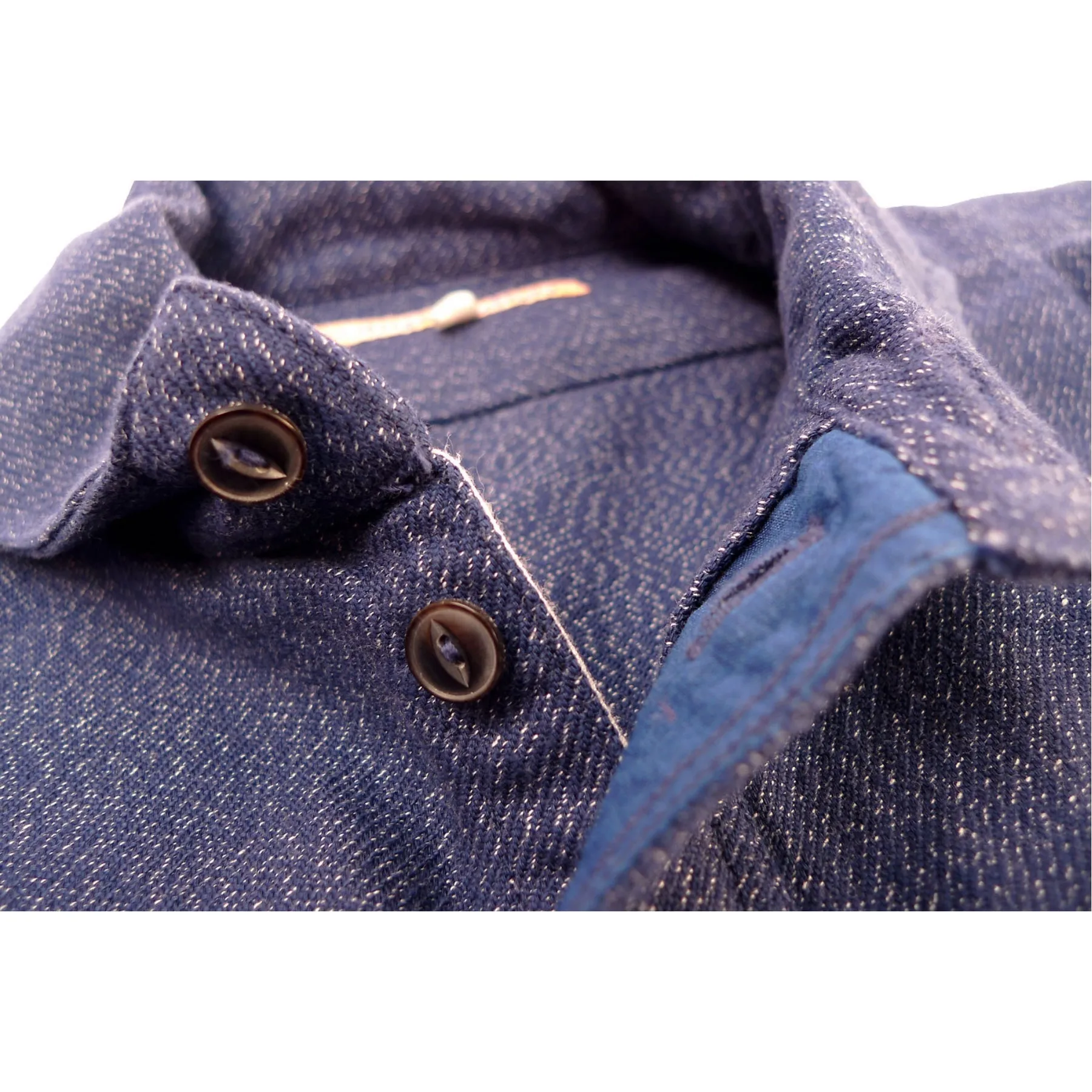 Ranchero Shirt - Indigo Covert - Warehouse - Last One - Size Small sold by Mister Freedom product image thumbnail 3