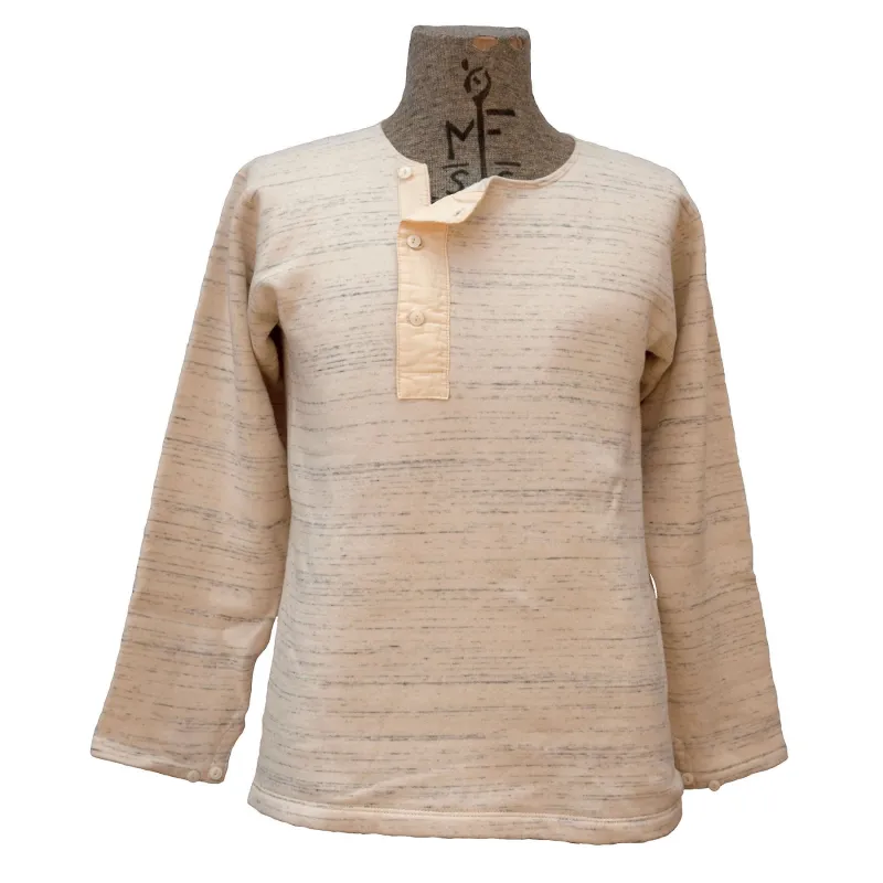 El Jefe Henley - Natural Heather - Warehouse made by Mister Freedom