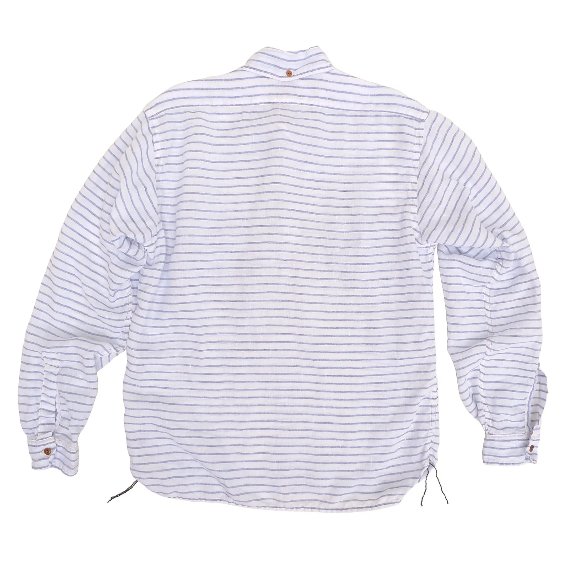 Berkeley Shirt L/S - Linen Stripe - Last One - Size Small sold by Mister Freedom product image thumbnail 3