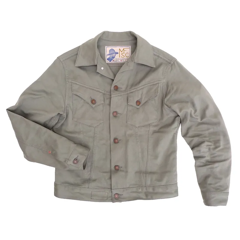 Cowboy Jacket - Sage Pique made by Mister Freedom