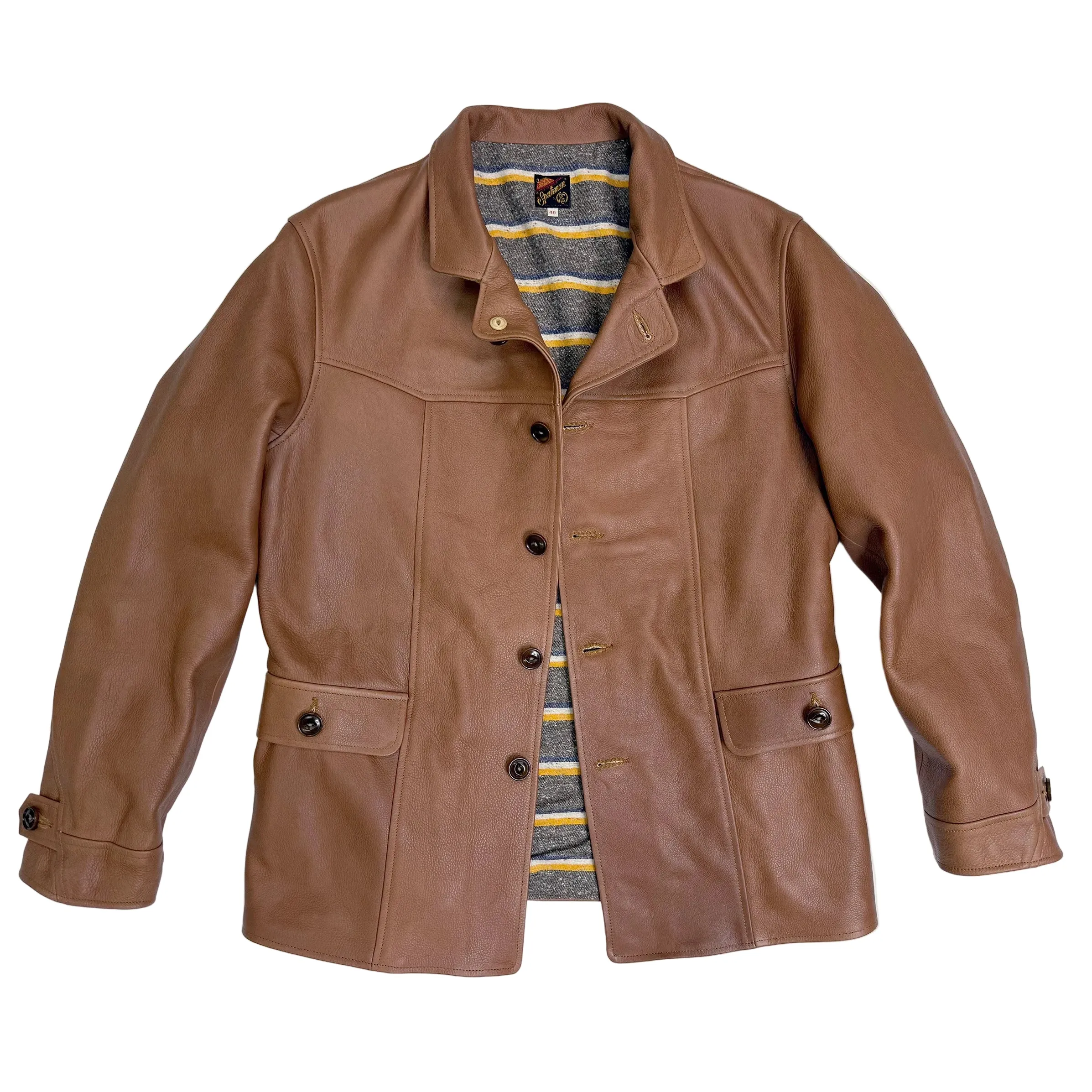 Torpedo Jacket - Bison sold by Mister Freedom