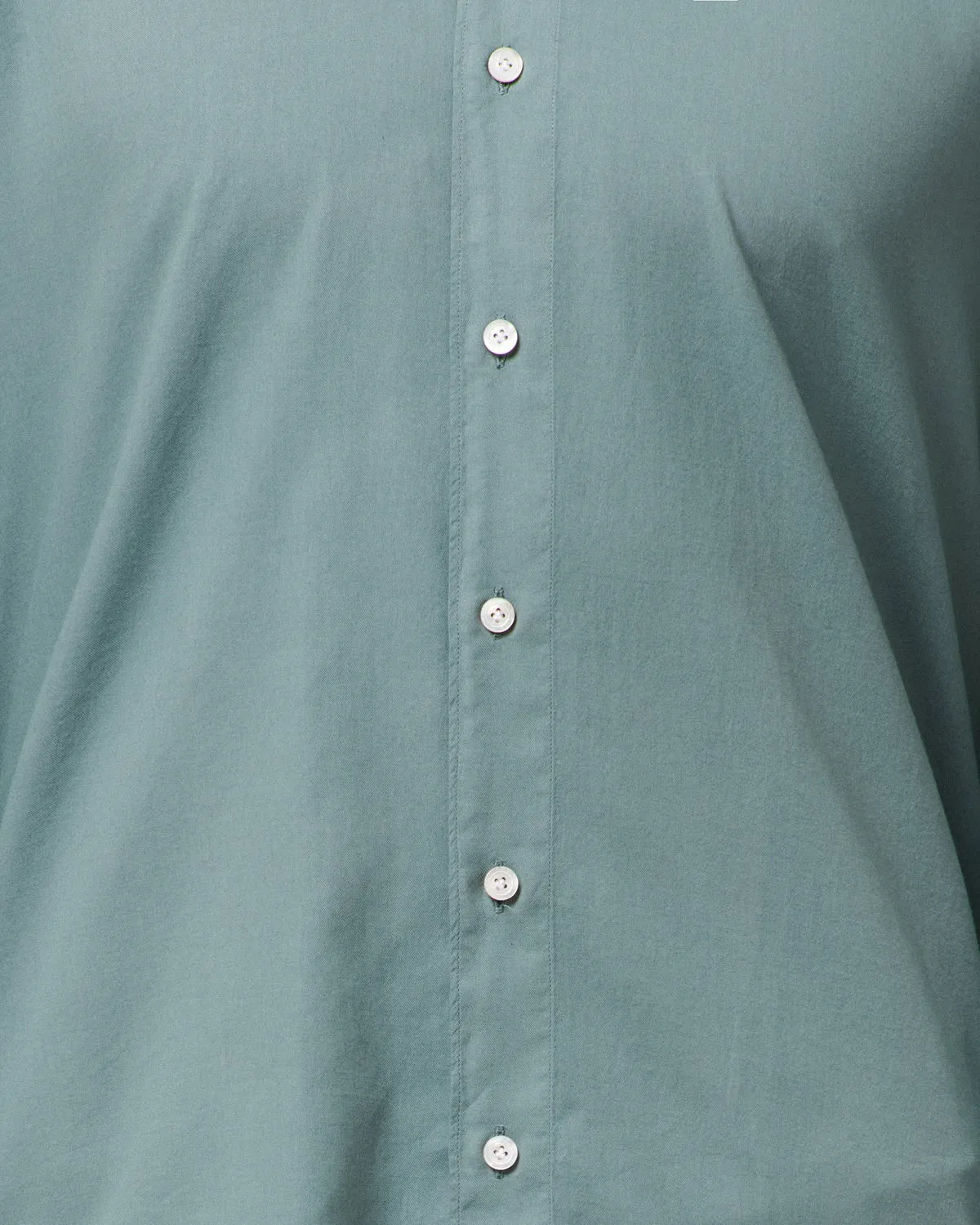Tokyo slim sport shirt in lightweight garment dyed flannel sold by Finamore product image thumbnail 2