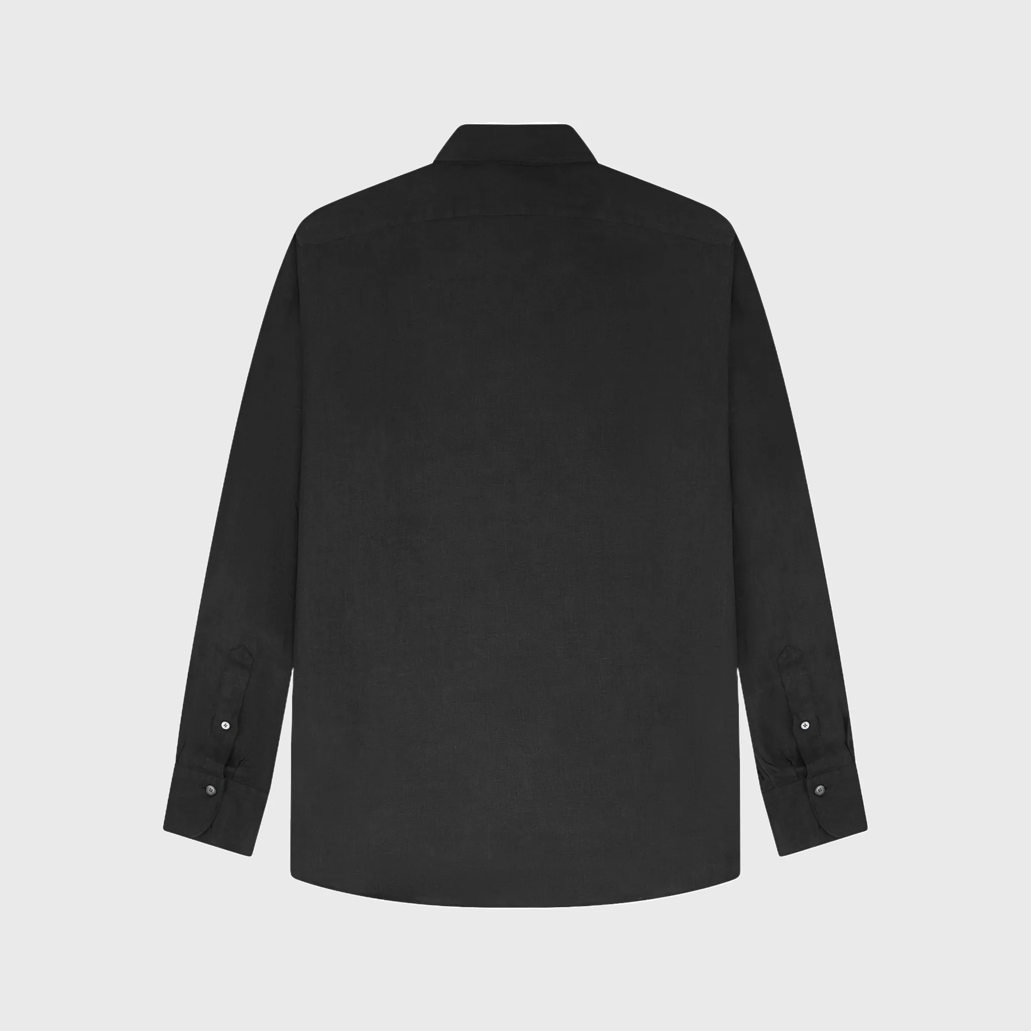 Tokyo sport shirt slim fit linen Luigi collar sold by Finamore product image thumbnail 2