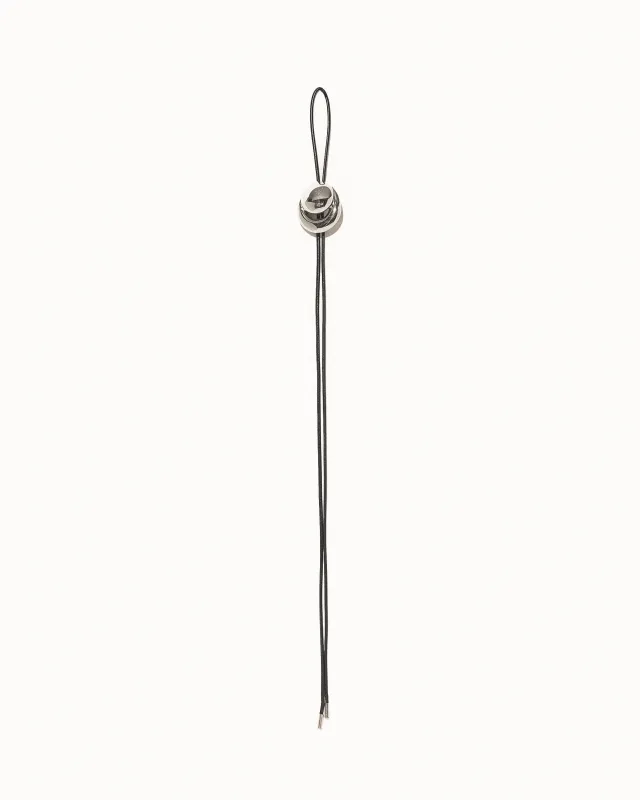 Blow Up Cord Bolo Tie made by Panconesi