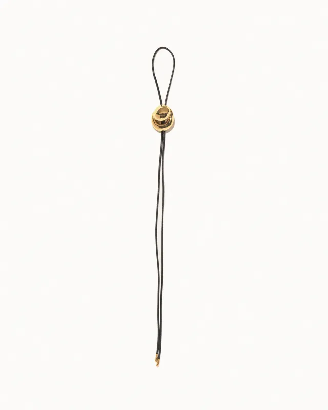 Blow Up Cord Bolo Tie made by Panconesi