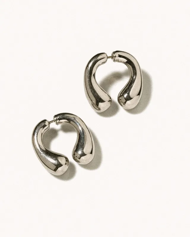 P Helix Earrings made by Panconesi