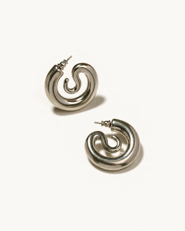 Serpent Hoops Small made by Panconesi