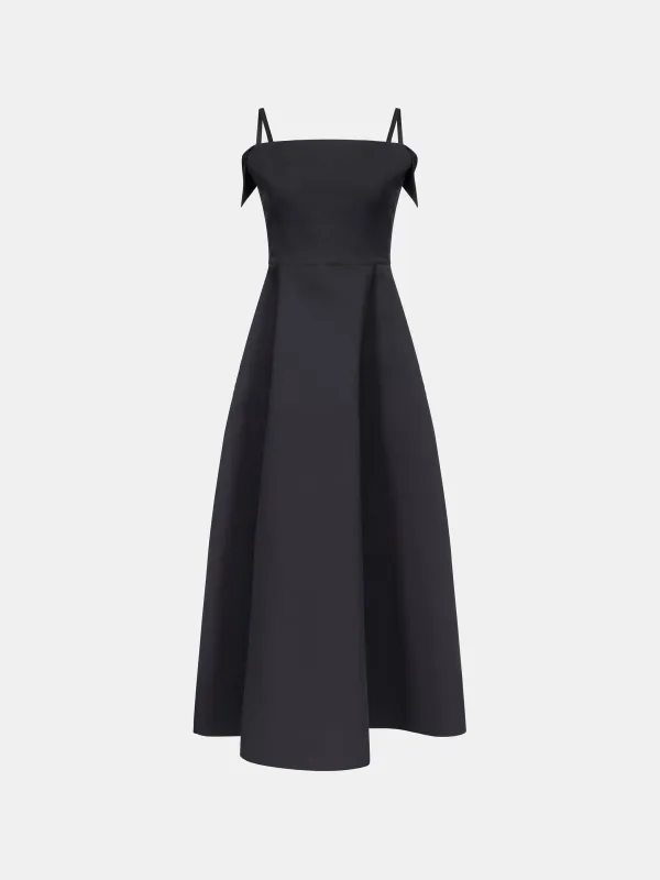 Neneh Dress in Black made by FFORME