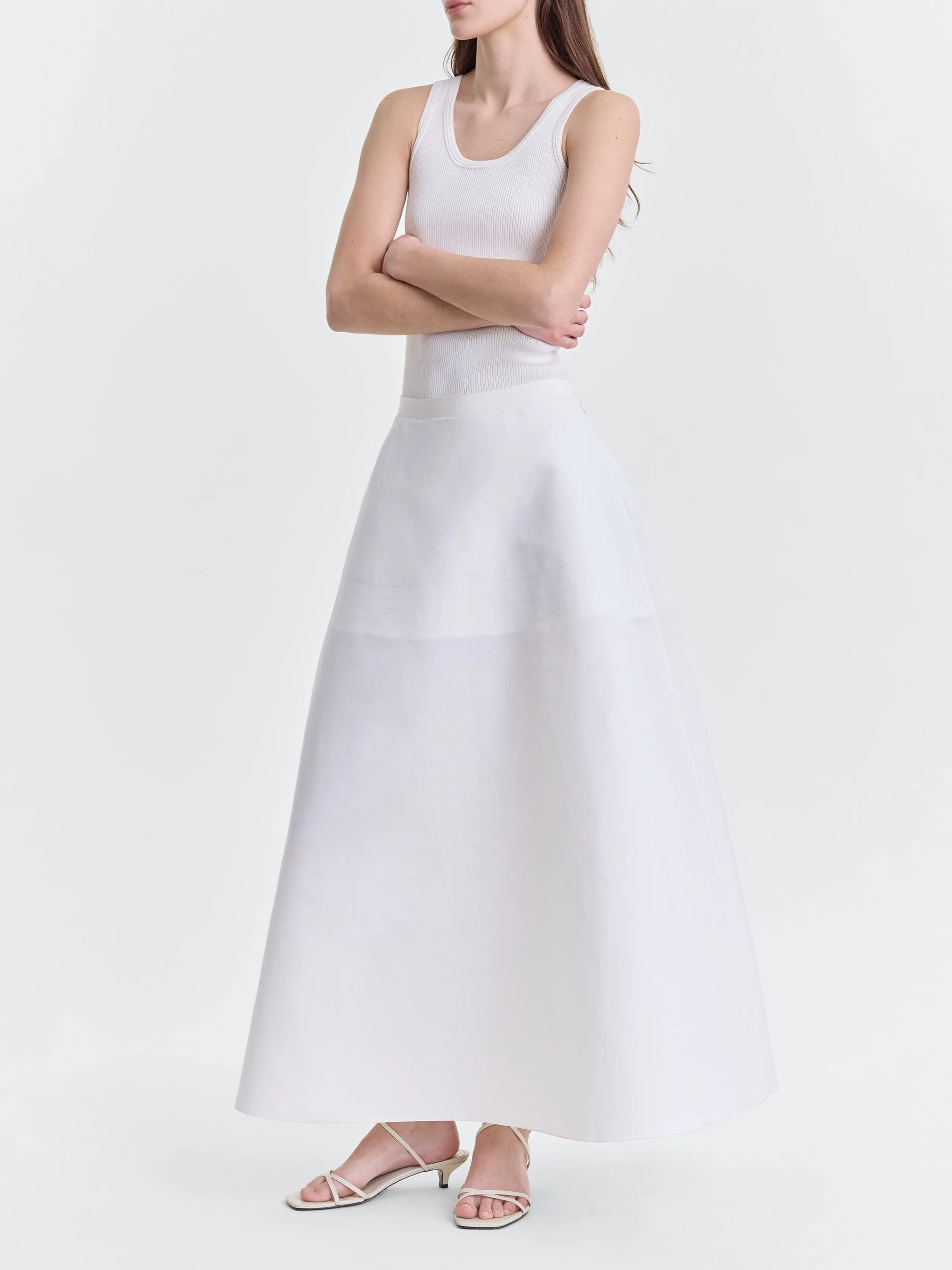 Deeta Skirt in Chalk sold by FFORME product image thumbnail 5