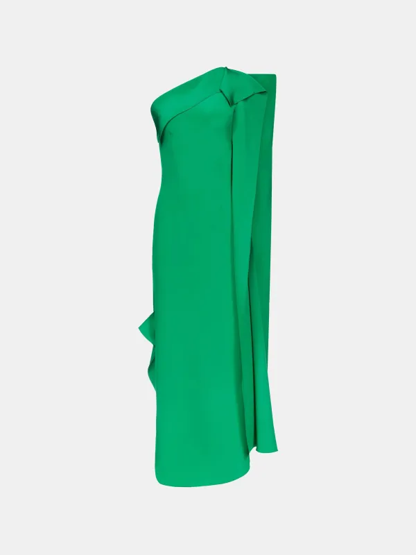 Andie Dress in Grass Green made by FFORME