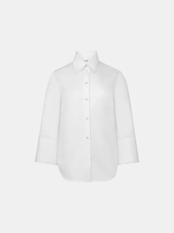 Nico Shirt in White made by FFORME