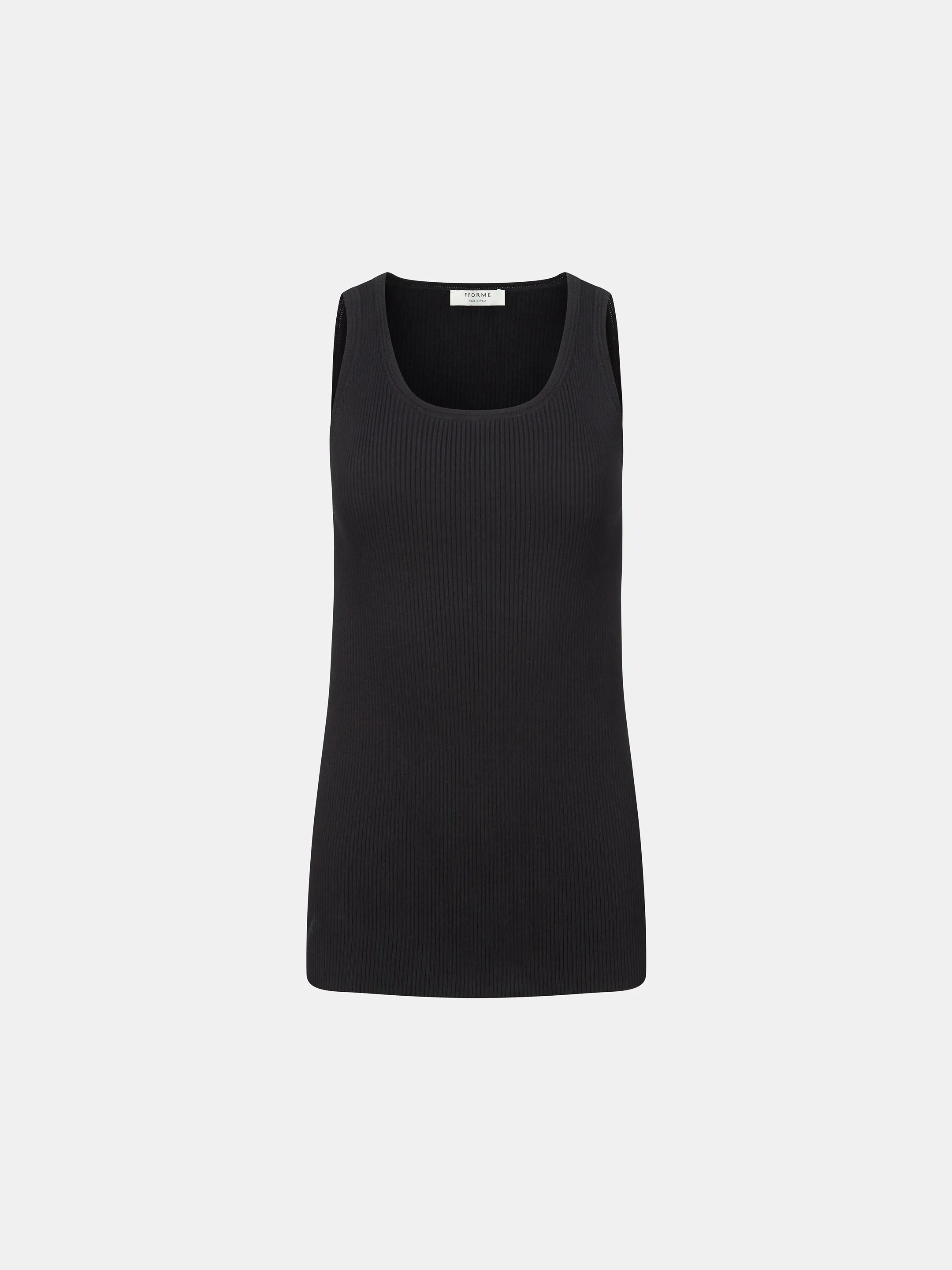 Camilla Tank in Black sold by FFORME