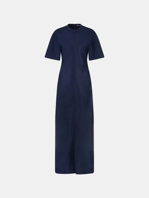 Seren Dress in Ink Blue made by FFORME