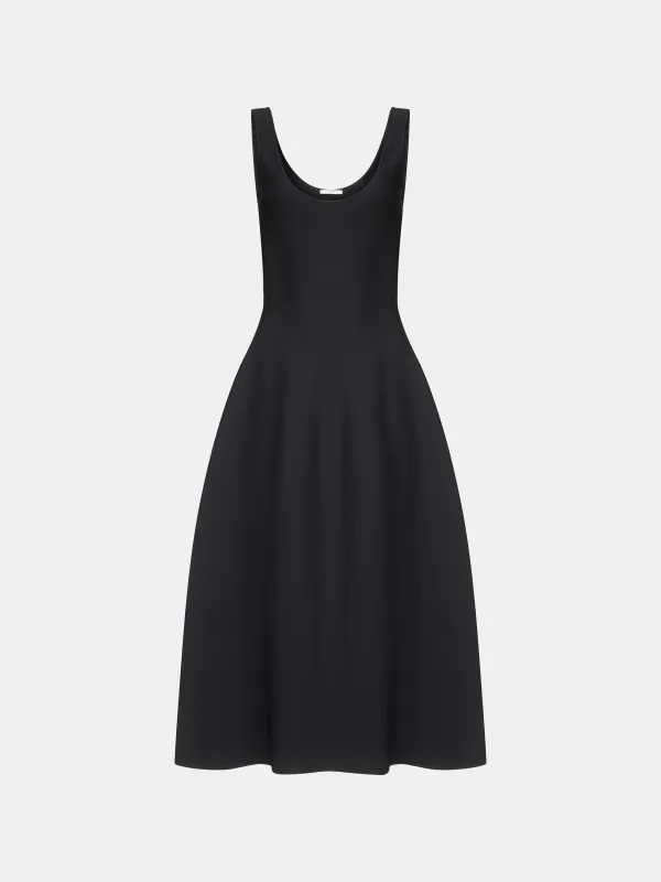 Lili Dress in Black made by FFORME