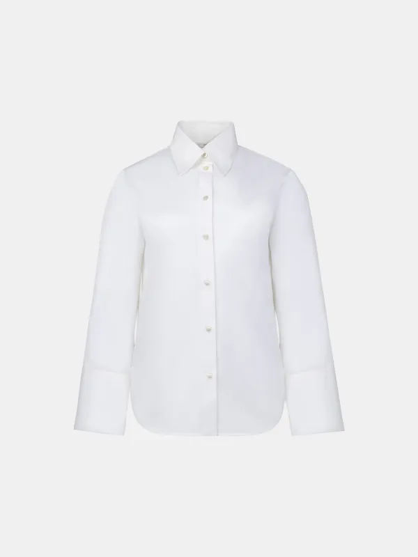 Erin Shirt in White made by FFORME